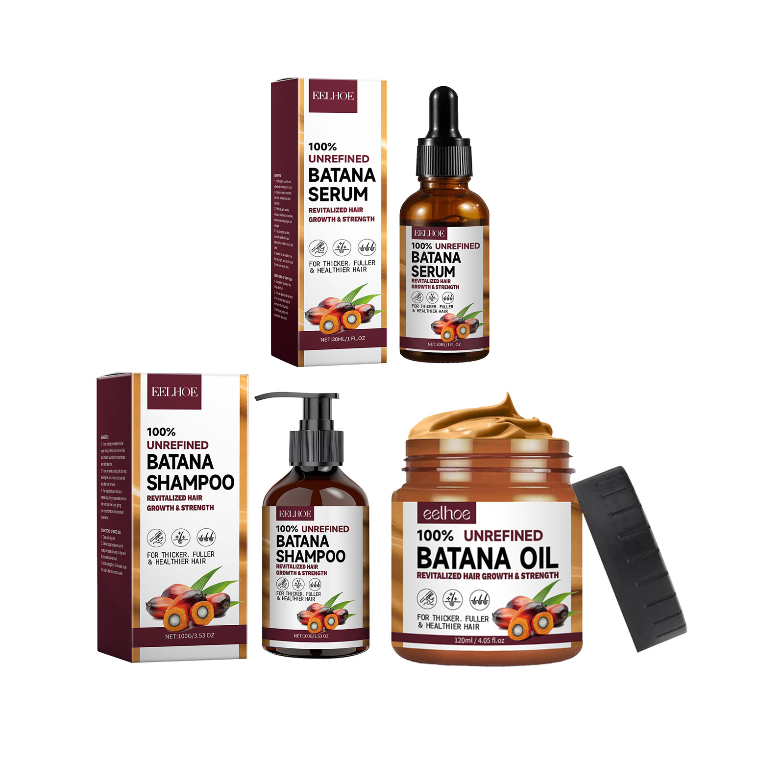 EELHOE Natural Batana Oil Deep - Hair Care Salon recensione e prezzo