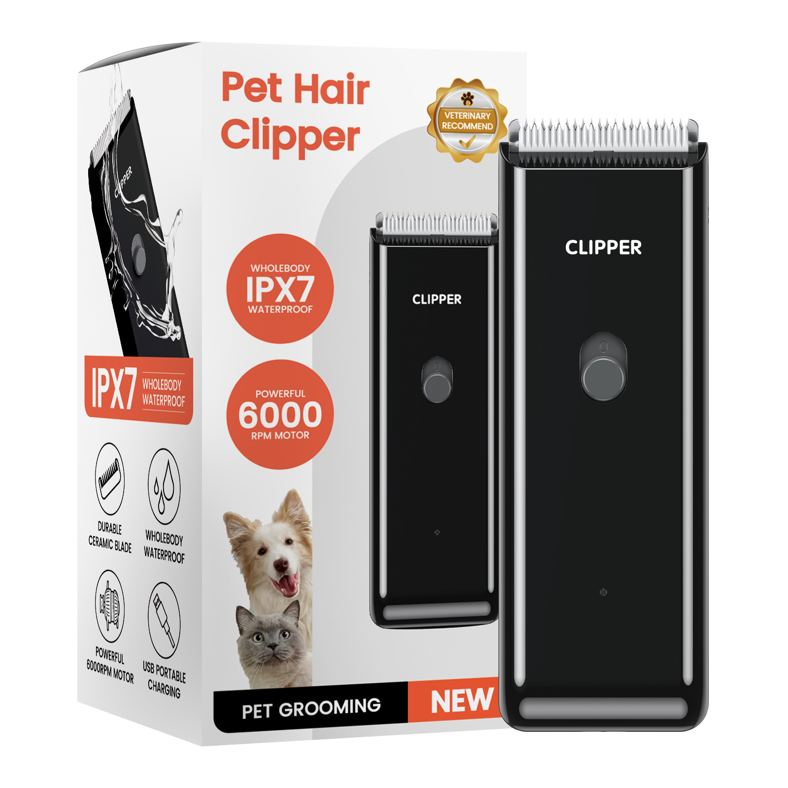 Fear-Free Grooming! waterproof - Hair Care Logo recensione e prezzo