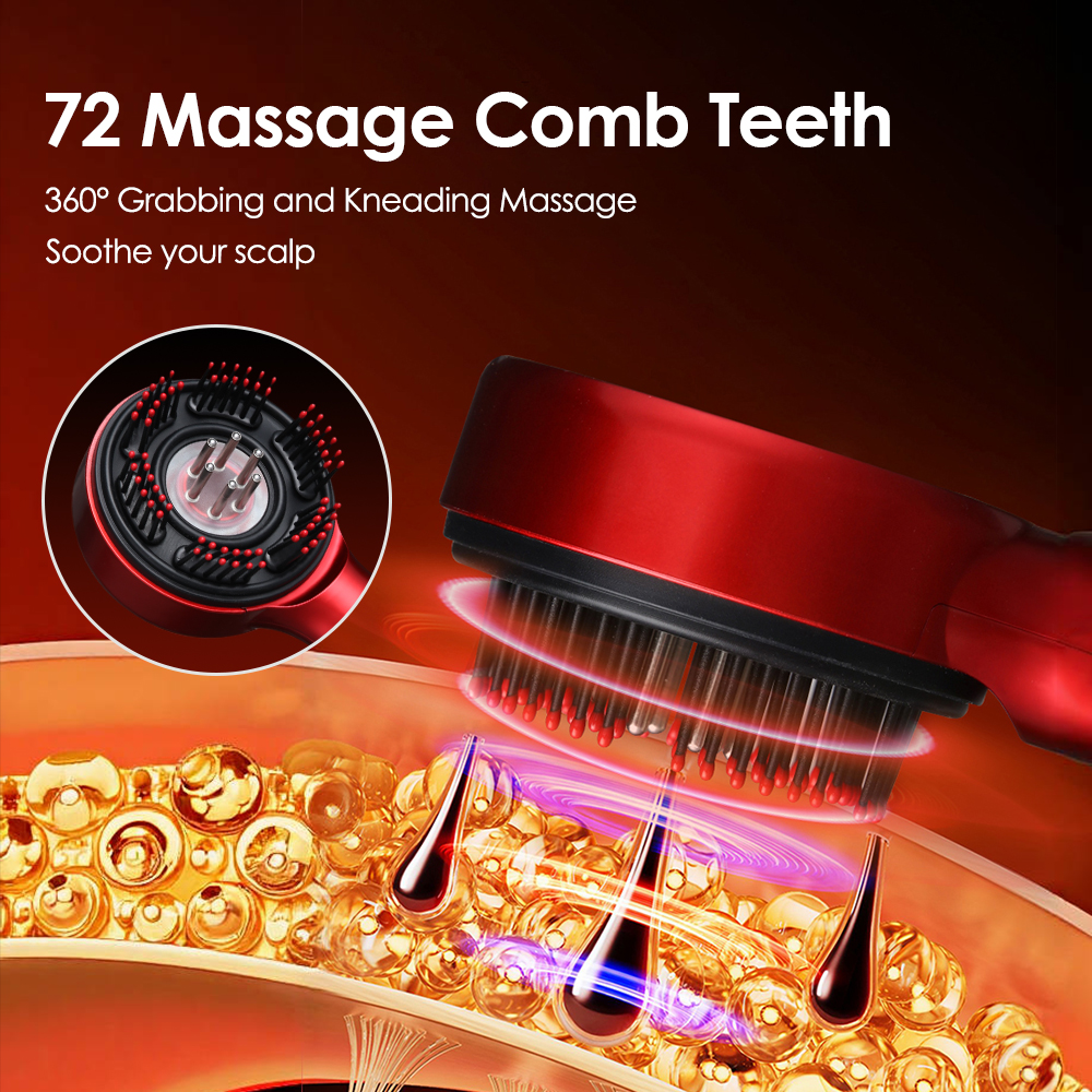 New Electric Head Massage Comb - Hair Growth Serum Oil recensione e prezzo