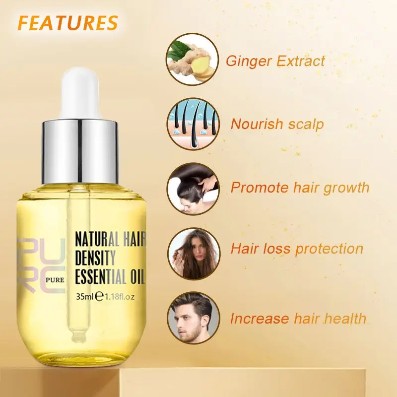 PURC 10PCS Hair Growth for Men - Hair Care Herbal Products recensione e prezzo