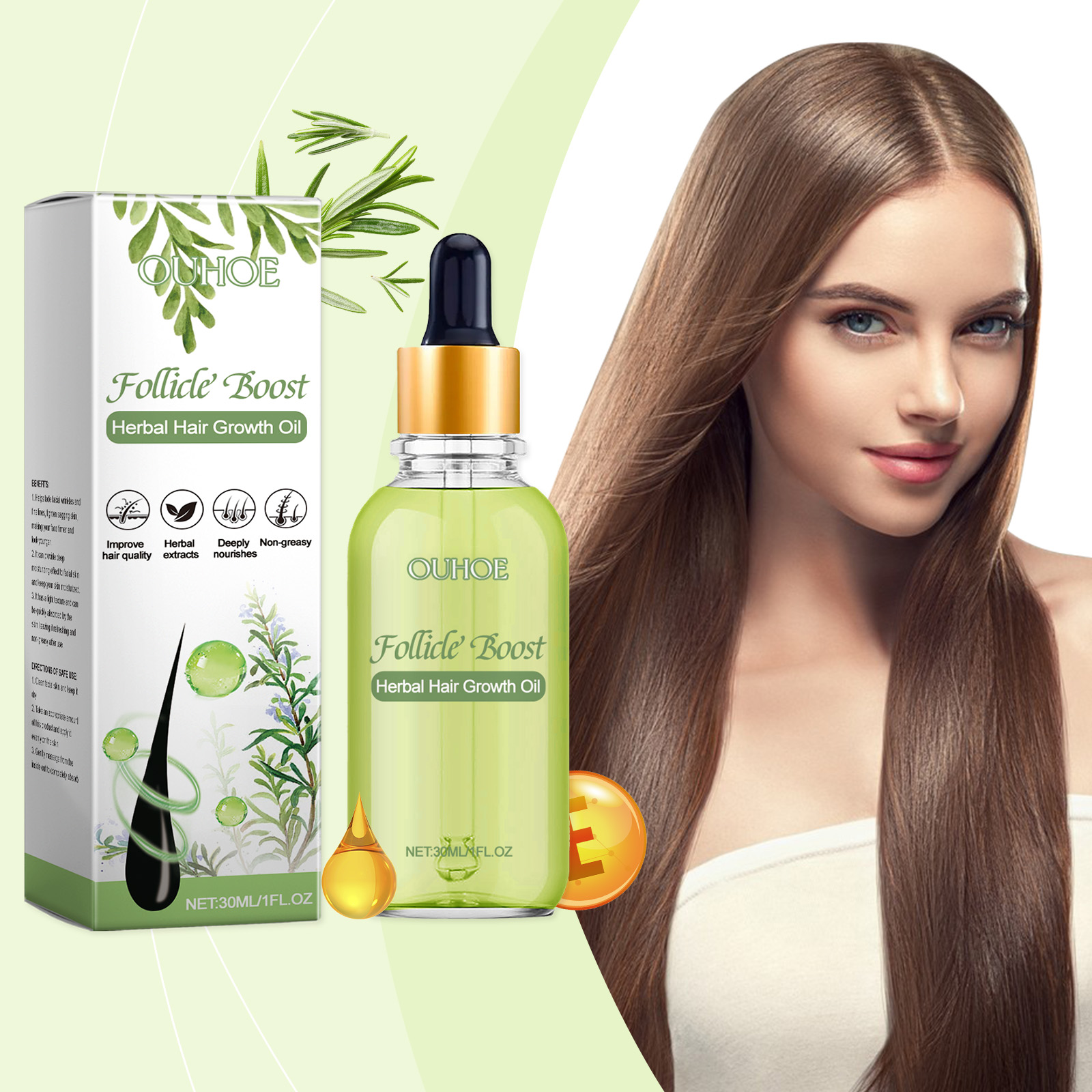 Herbal Hair Growth Oil Repairi - Hair Care Herbal Products recensione e prezzo