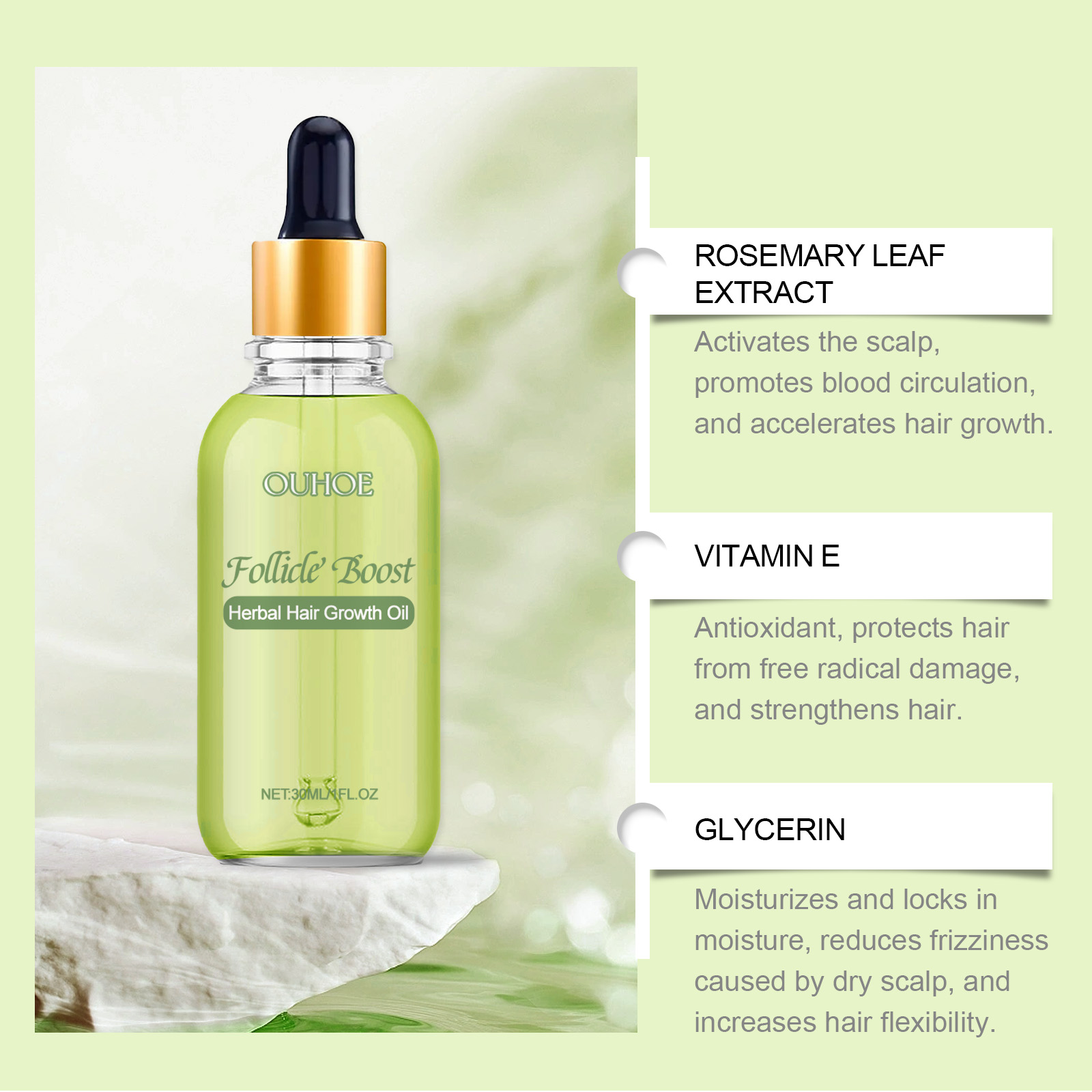 Herbal Hair Growth Oil Repairi - Hair Care Herbal Products recensione e prezzo