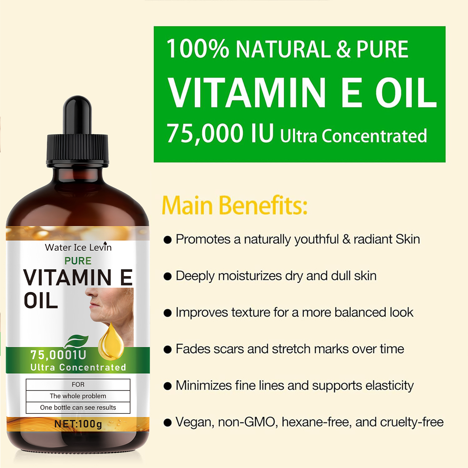 100ml Natural Vitamin E Essent - Hair Care Capsule recensione e prezzo