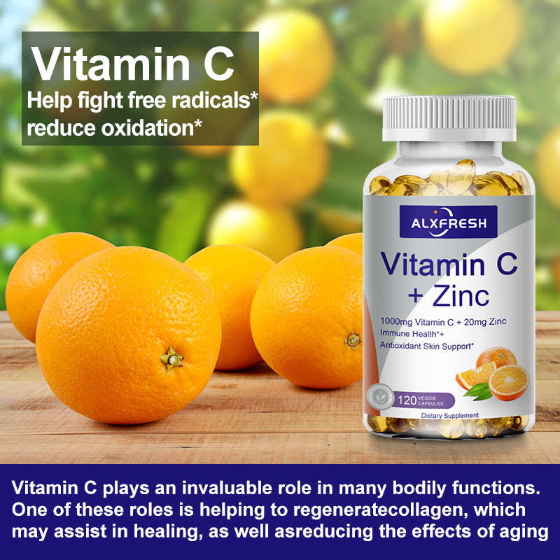 Alxfresh Vitamin C with Zinc f - Hair Care Capsule recensione e prezzo
