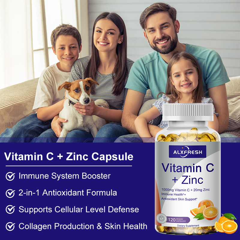 Alxfresh Vitamin C with Zinc f - Hair Care Capsule recensione e prezzo