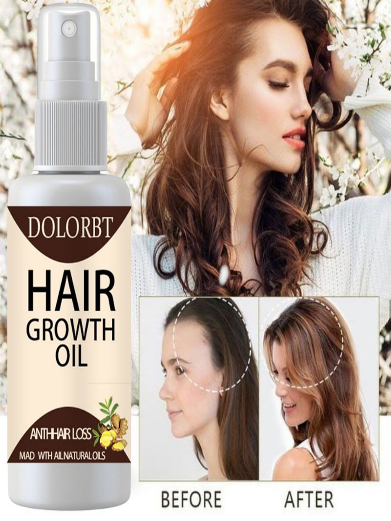 Hair Growth Essence Oil Spray  - Hair Care Herbal Products recensione e prezzo