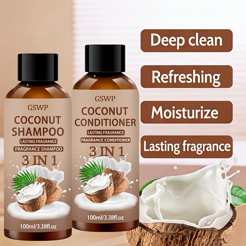 GSWP 3-In-1 Coconut Shampoo an - Hair Care Salon recensione e prezzo
