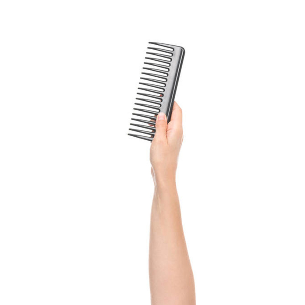 Plastic Haircut Comb Rounded T - Detangling Wide Comb recensione e prezzo