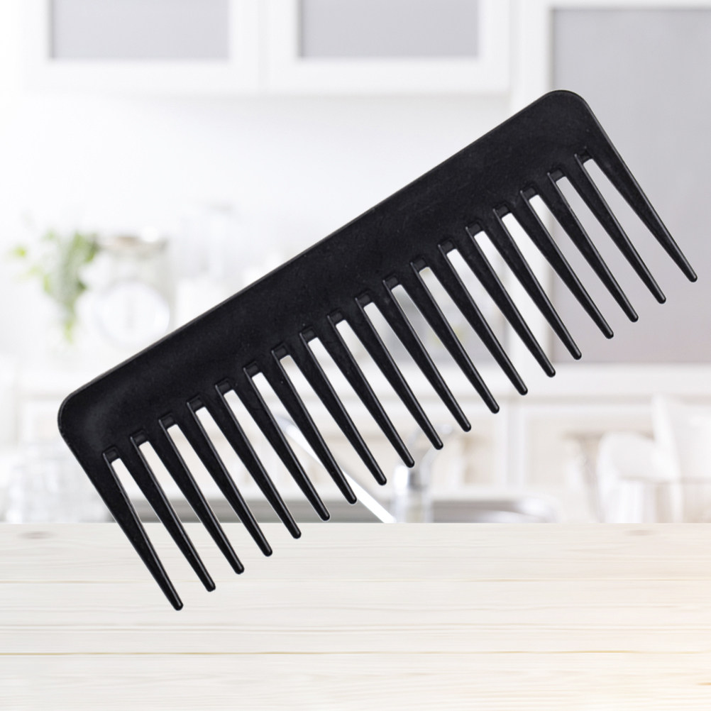 Plastic Haircut Comb Rounded T - Detangling Wide Comb recensione e prezzo