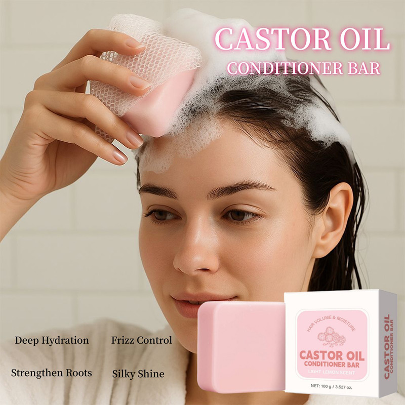 Castor Oil Conditioner Soap Ba - Hair Care Salon recensione e prezzo