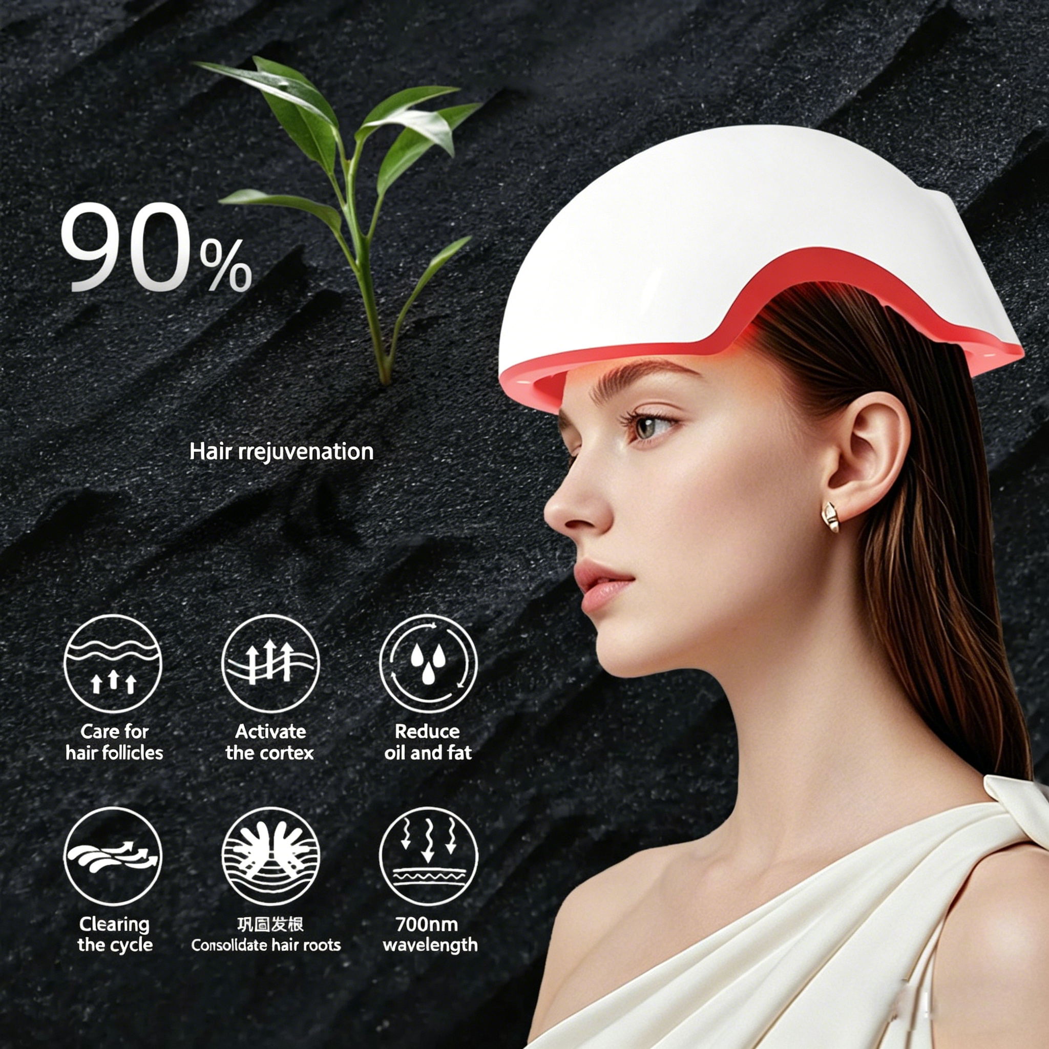 Red Light Therapy Device Hat N - Hair Care Nutrition recensione e prezzo