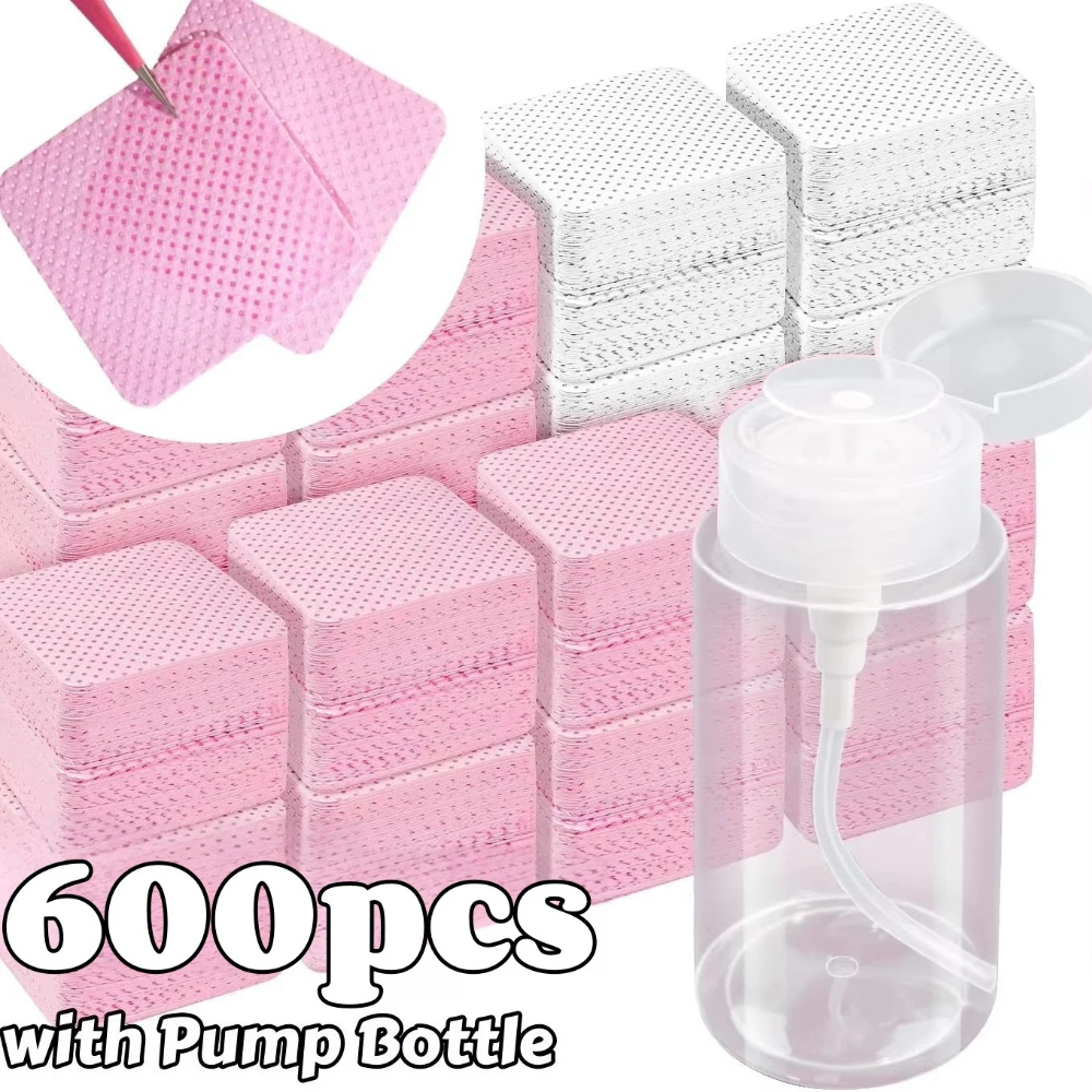 20/600pcs Lint-Free Nail Wipes - Hair Care Gel recensione e prezzo