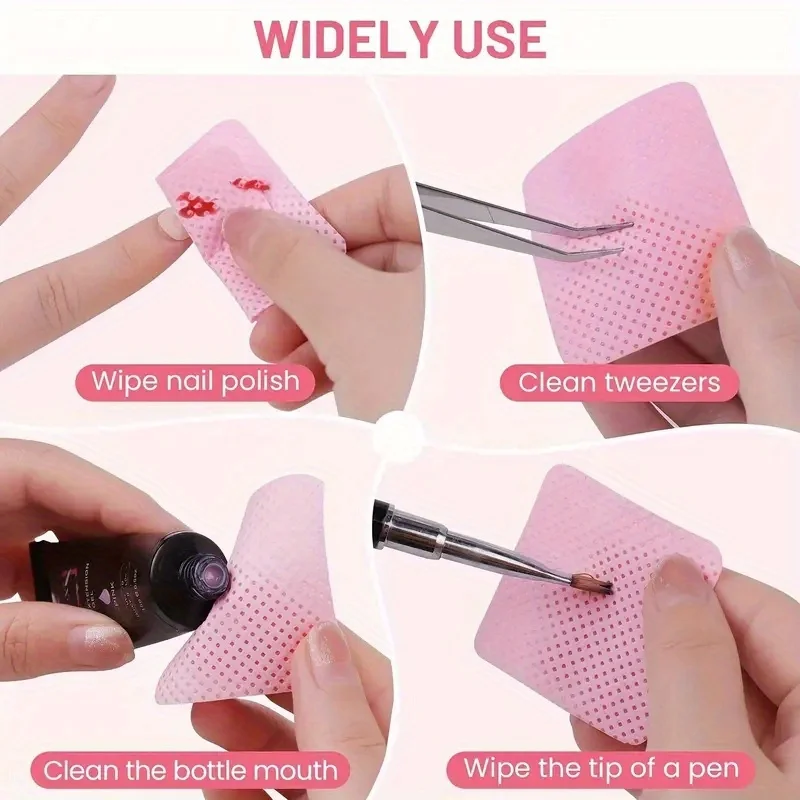 20/600pcs Lint-Free Nail Wipes - Hair Care Gel recensione e prezzo